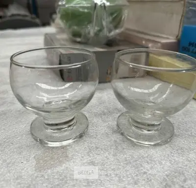 ± 40 Amuse glaasjes – kavel bij Belga Veilingen, Lummen