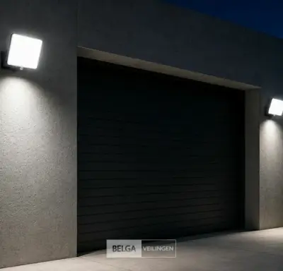 10 x LED Frameless Floodlight 100W – 6400K Koud Wit – IP66 – PEGASUS-100 – kavel bij Belga Veilingen