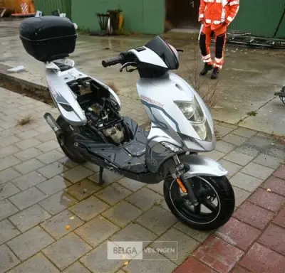 Scooterwrak CPI ARAGON – kavel bij Belga Veilingen
