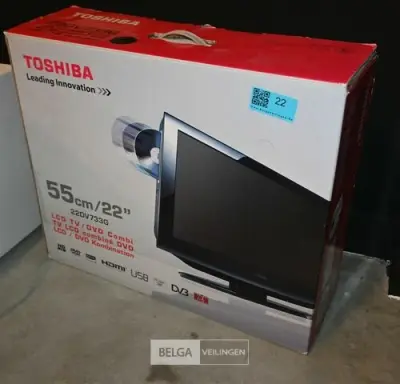 TOSHIBA scherm – kavel bij Belga Veilingen, Museum M
