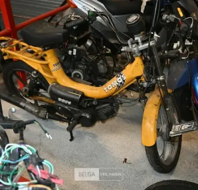 Scooter TOMOS – kavel bij Belga Veilingen, Scooters