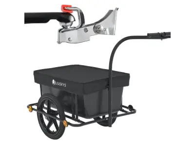 Fietskar / aanhangwagen - 90 liter – kavel bij XL Auctions