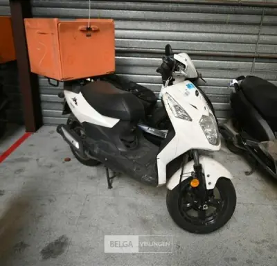 Scooter SYM – kavel bij Belga Veilingen, Scooters