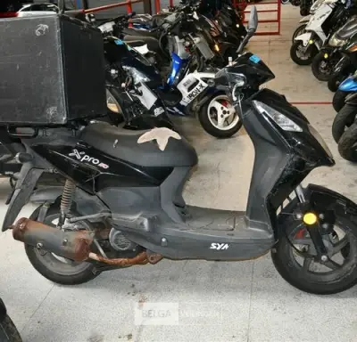 Scooter SYM – kavel bij Belga Veilingen, Scooters