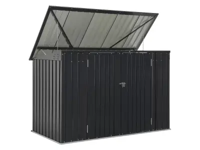 Opbergschuur / containerberging - 3 containers - Metaal – kavel bij XL Auctions