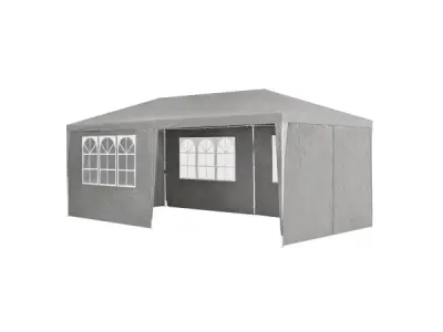 Partytent met zijwanden - 3x6M - Donkergrijs – kavel bij XL Auctions