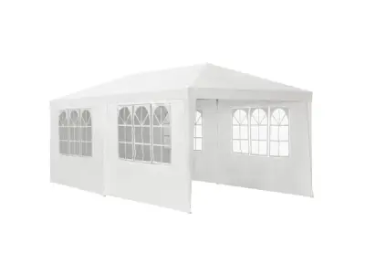 Partytent met zijwanden 3x6m wit – kavel bij XL Auctions