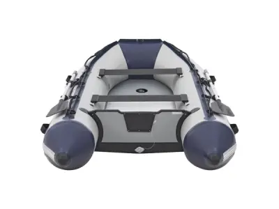 Opblaasboot / Rubberboot / boot - 2 banken - Grijs – kavel bij XL Auctions