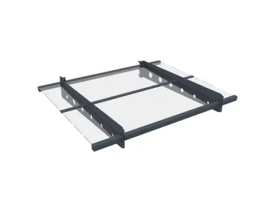Moderne Deurluifel / Afdak Manila - 100 x 80 cm – kavel bij XL Auctions