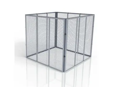 Metalen compostbak - Tuinafval - 450L - Zilver – kavel bij XL Auctions