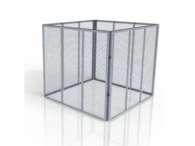 Metalen compostbak - Tuinafval - 800L - Zilver – kavel bij XL Auctions