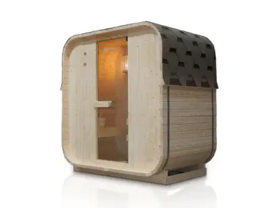 Barrelsauna Nolvik - 120x185x194 cm – kavel bij XL Auctions