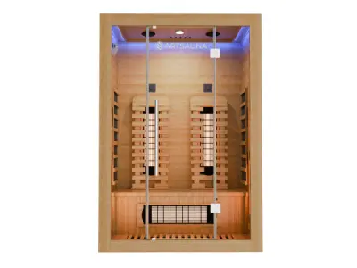 Infraroodcabine/sauna Kiruna 190x130x105cm – kavel bij XL Auctions