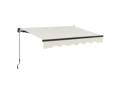 Zonnescherm/Luifel - 250x200 cm - Beige - Incl. Bevestiging – kavel bij XL Auctions
