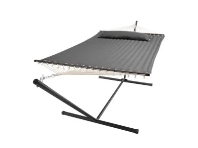 Hangmat - Antraciet - Incl. Onderstel & Kussen – kavel bij XL Auctions