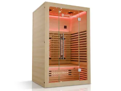 Infraroodcabine Trondheim 120 - 2 Personen - Dual Infrarood – kavel bij XL Auctions