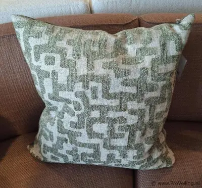 Sierkussen Ruralla Olive - 60x60cm – kavel bij ProVeiling, Wehl