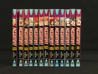 13 Manga Boeken – Negima! Magister Negi Magi – Ken Akamatsu – Engelstalig – kavel bij De Kringwinkel, Antwerpen