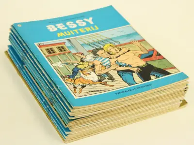 Bessy – Willy Vandersteen lot van 21 stripboeken – kavel bij De Kringwinkel, Antwerpen