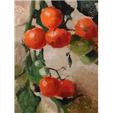 Jan Voerman jr – Tomatenplantniet gesigneerd, met stempel versoolieverf op schildersboard28 x 23 cm – kavel bij Van Spengen