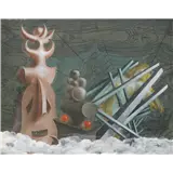 Marcel Jean – Les neiges du sommeilgesigneerd Marcel Jean linksbovengemengde techniek op papier24 x 30 cm – kavel bij Van Spengen