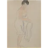 Louis Valtat – Staande vrouwgesigneerd met initialen L.V – kavel bij Van Spengen