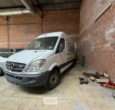 ENKEL CARROSSERIE Mercedes Sprinter 215 CDI – kavel bij Belga Veilingen, Zonhoven