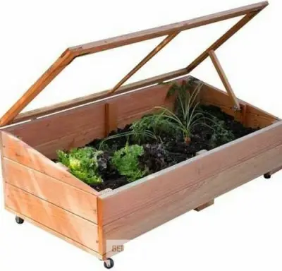 Moestuinbak, afm 50x100x36 cm – kavel bij Belga Veilingen, Lummen