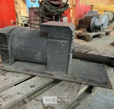 Industriële wisselstroomgenerator – kavel bij Belga Veilingen, Zonhoven