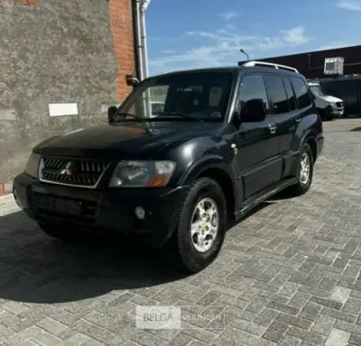 Mitsubishi Pajero – kavel bij Belga Veilingen, Hoogstraten