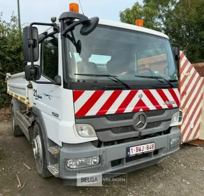 Mercedes Atego 1522 – kavel bij Belga Veilingen