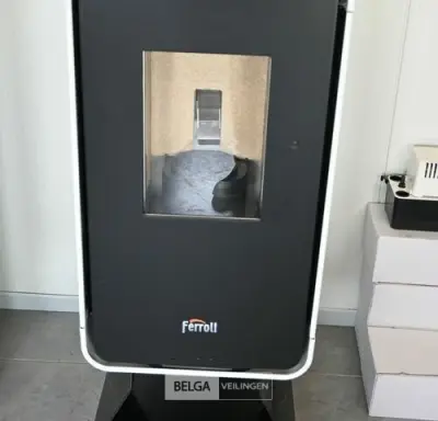 Pelletkachel Ferroli Clio – kavel bij Belga Veilingen, Beerse