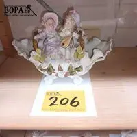 Sierschaal in porselein – kavel bij BOPA Auctions, Hooglede