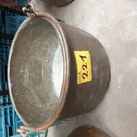 Koperen ketel – kavel bij BOPA Auctions, Hooglede