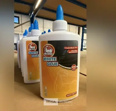 Lot van 12 lijmtubes wit – kavel bij Belga Veilingen