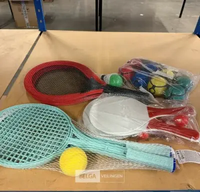 Lot van speelgoed sportsets – kavel bij Belga Veilingen