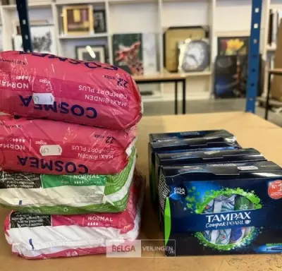 Dameshygiëneprodukten – kavel bij Belga Veilingen