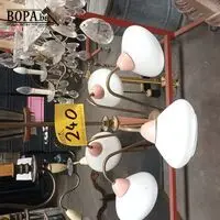 Luster vintage roze – kavel bij BOPA Auctions, Hooglede