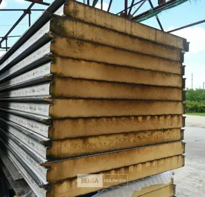 Sandwichpanelen – kavel bij Belga Veilingen, Hasselt