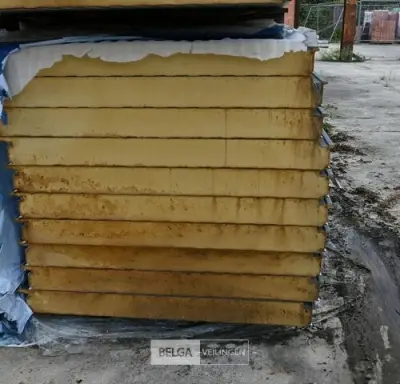 Sandwichpanelen – kavel bij Belga Veilingen, Hasselt