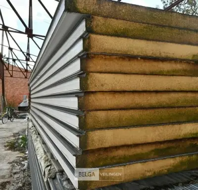Sandwichpanelen – kavel bij Belga Veilingen, Hasselt