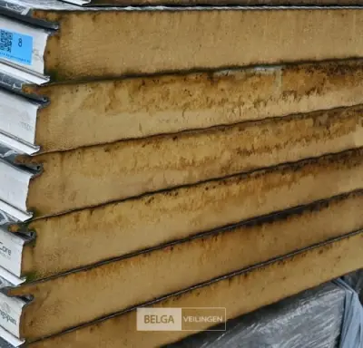 Sandwichpanelen – kavel bij Belga Veilingen, Hasselt