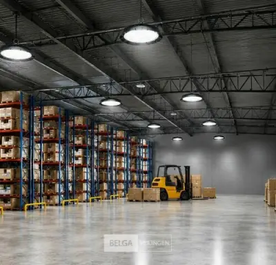 5 x LED Highbay UFO – 150W – 6400K Koud Wit – IP65 – AGORA-150 – kavel bij Belga Veilingen