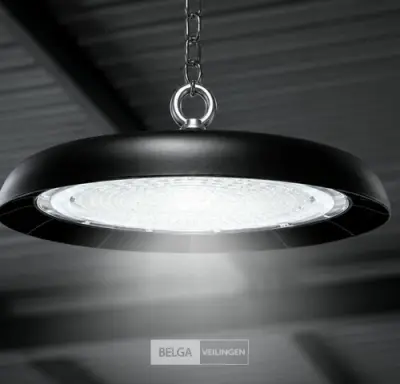 10 x LED Highbay UFO – 200W – 6400K Koud Wit – IP65 – AGORA-200 – kavel bij Belga Veilingen