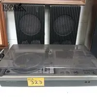 Platenspeler Wega Studio met boxen – kavel bij BOPA Auctions, Hooglede