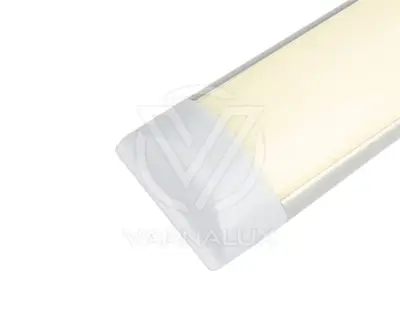 Ca. 30x LED Batten Light Lineaire Armaturen 120cm (36W), Varnalux, Wit – kavel bij Onlineveilingmeester, Heerenveen