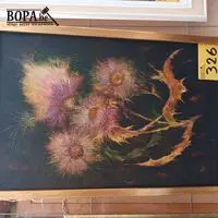 Schilderij bloemen – kavel bij BOPA Auctions, Hooglede