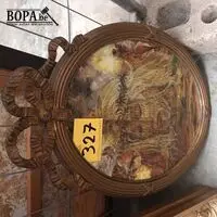 Ovalen kader Christus – kavel bij BOPA Auctions, Hooglede