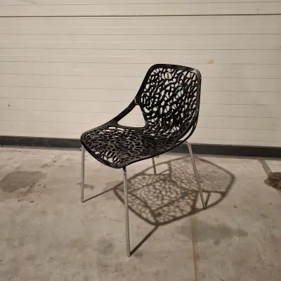 Ca. 39x Eetkamerstoel, Casprini Caprice, Zwart – kavel bij Onlineveilingmeester, Heerenveen