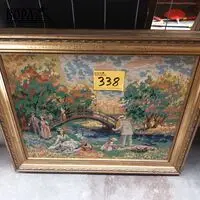 Kader park met brugje – kavel bij BOPA Auctions, Hooglede